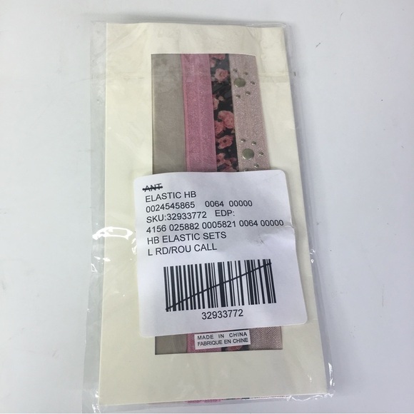 New set of 4 Anthropologie elastic headbands stretch - Picture 5 of 5